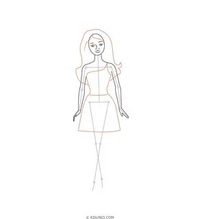 Рисуем куклу поэтапно