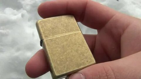 Зажигалка brass