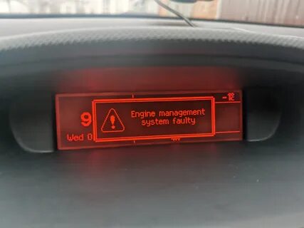 Fault engine пежо