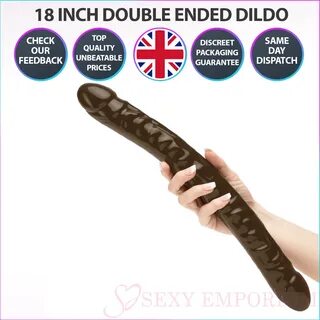 Double Ended Dildo Dong 18 Inch (45cm) Double Dildo Sex toy Couples Lesbian...