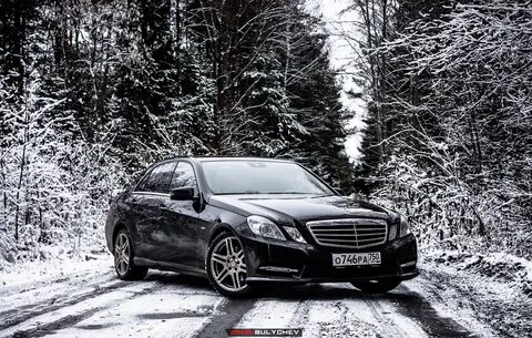 Зимний mercedes