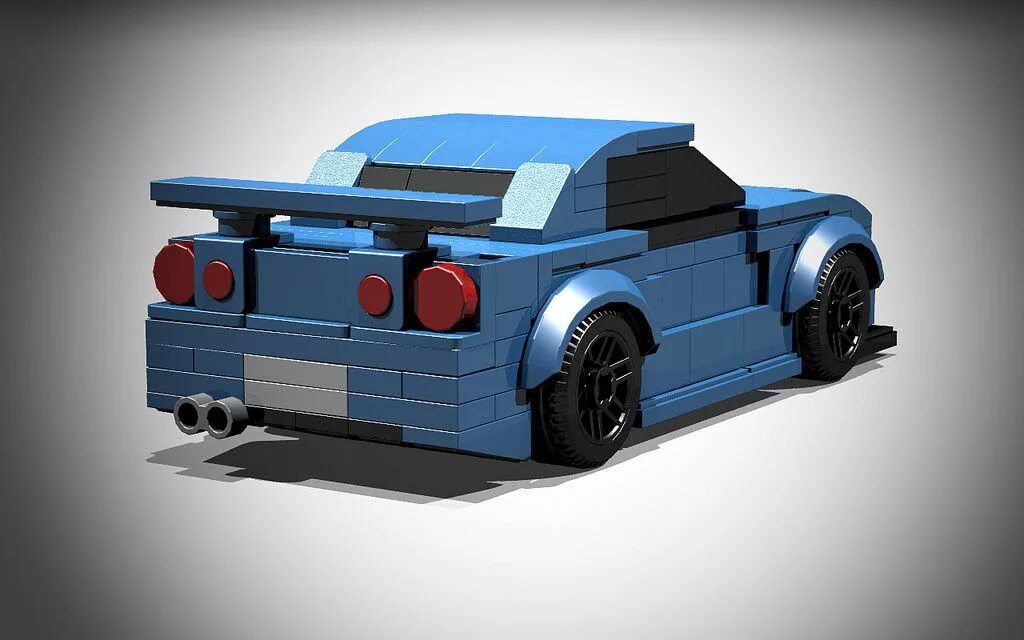 Как сделать тюнинг на машине из lego Life-Size Replica of the BMW i8 Concept Made out of Lego Blocks Bmw i8, Lego car