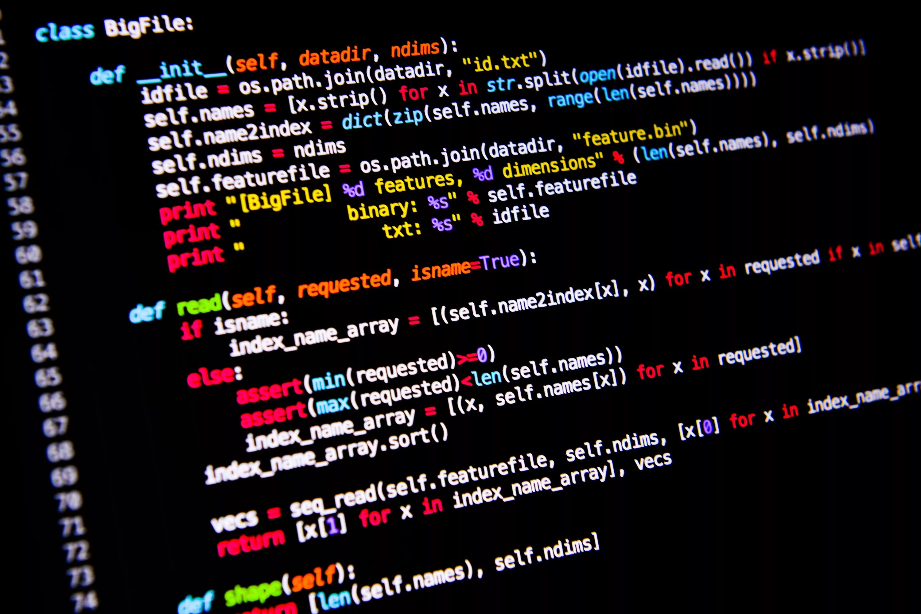 Python programs data. Исходный код программы. компьютерный код python. eric python ide. программный код питон обои.