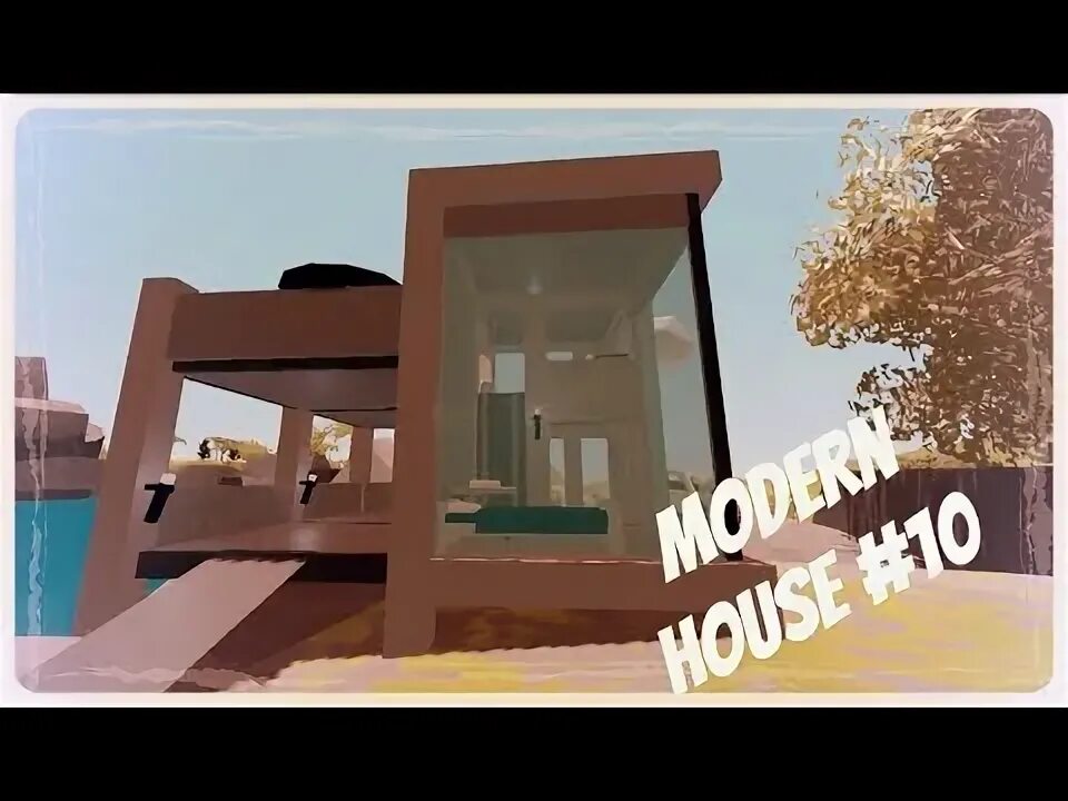 Модерн рп. Unturned House. Модерн дом в унтурнед. Little House in Unturned.