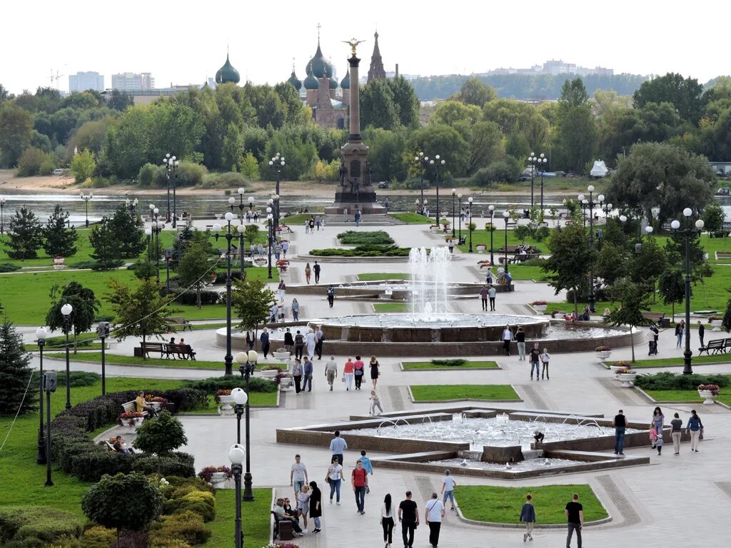 Отзыв о Парк Мира (Россия, Ярославль) В Ярославле парк Мира - я с удовольствием 