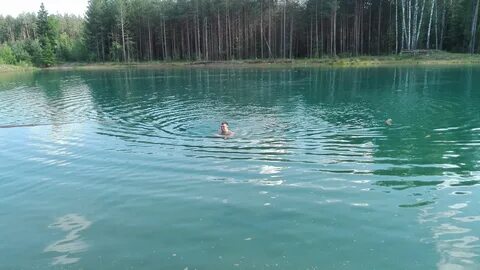 Голубое озеро пригорское