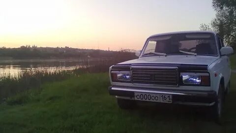 Белая калитва машины