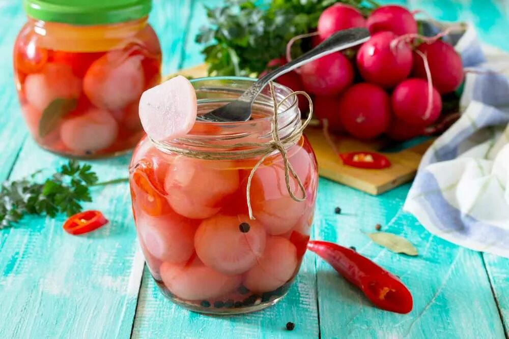 Редис на зиму заготовки