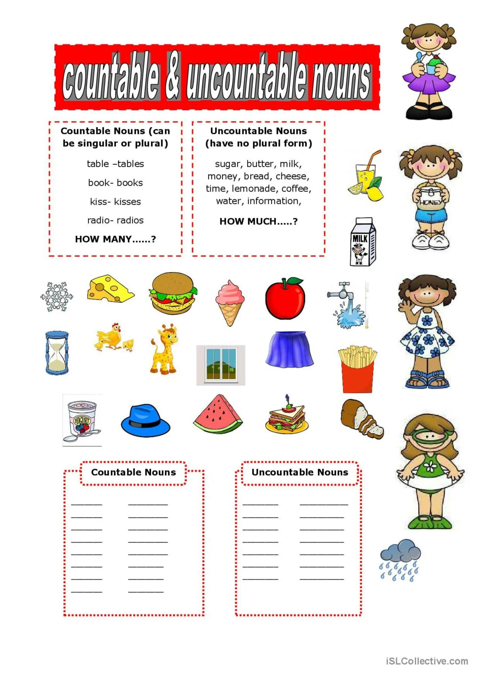 Plurals of countable and uncountable nouns. Countable and uncountable nouns. countable and uncountable nouns worksheets 6 класс. uncountable nouns singular.