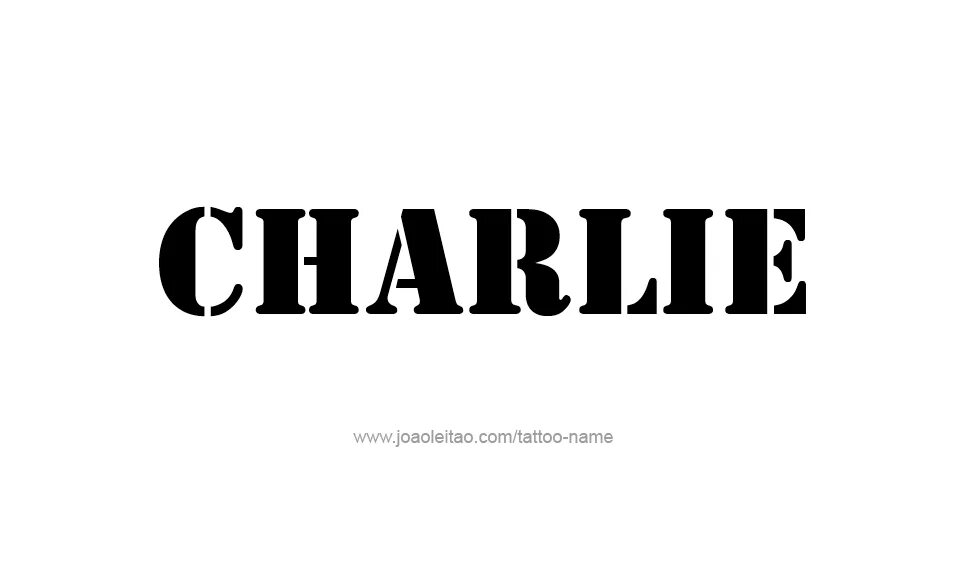 Charlie name