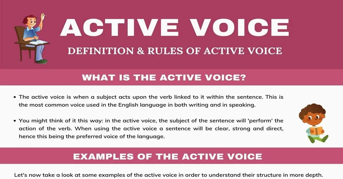 What is Active Voice. Active Voice examples. Active Voice Definition. Страдательный залог в английском языке таблица. Activity voice