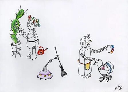 Рисунки помощников