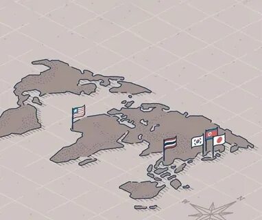 Страны которых никогда не было