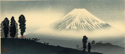 Japanese Prints, Vincent Van Gogh, Monet, Tokyo, Monte Fuji, Japanese Woodc...