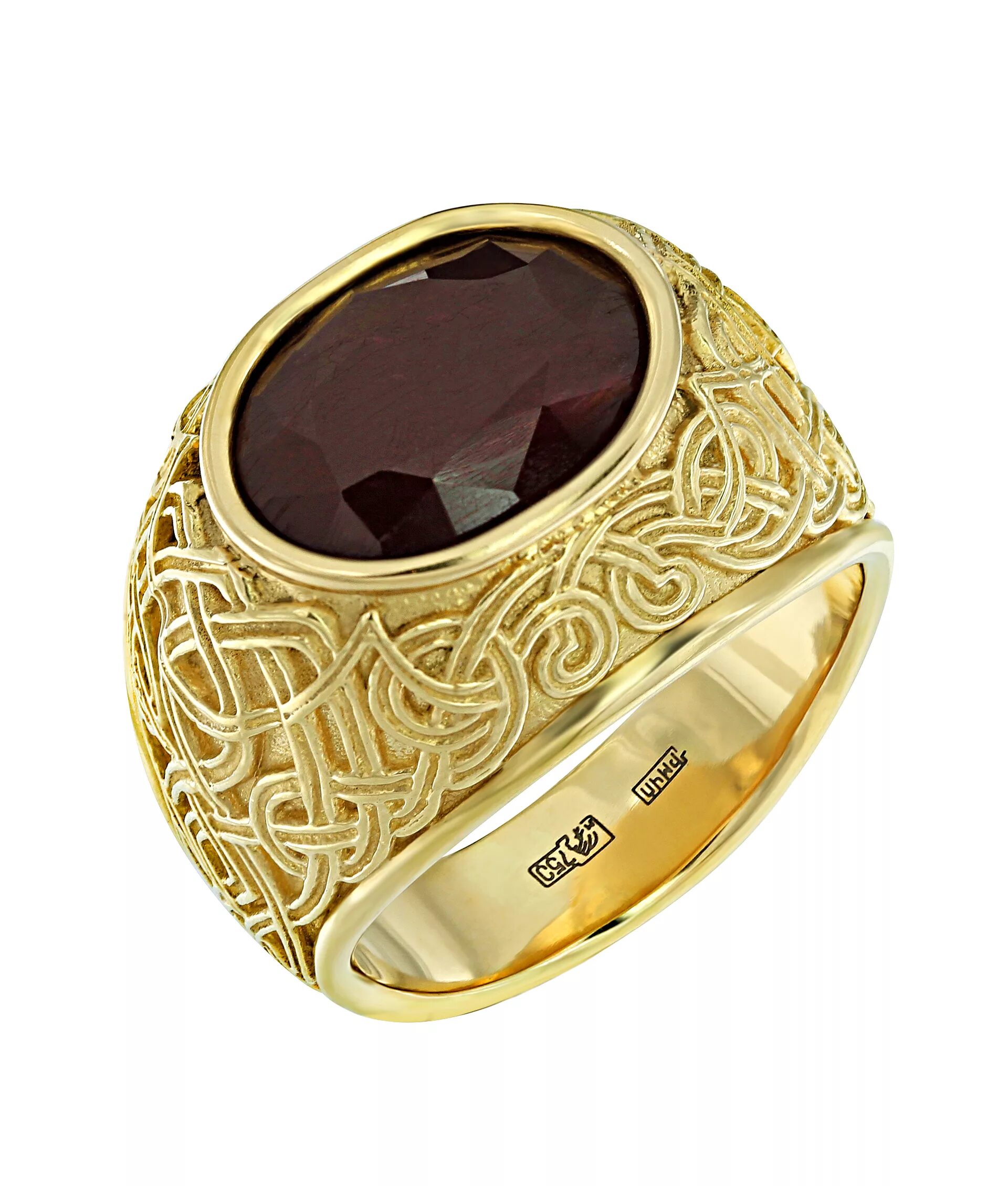 Золотой перстень 750 пробы. Золотое кольцо Маркиз 585 пробы с красным корундом. Золотой перстень СМЕРШ. Перстень мужской золотой с рубином.