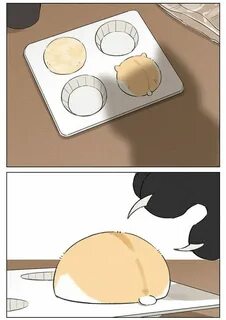 Кот и хомяк манга