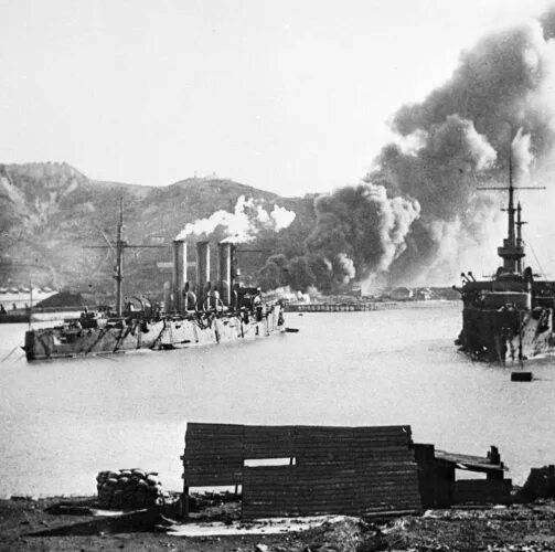 File:Japanese 28 cm Howitzer during the Siege of Port Arthur.jpg - Wikipedia