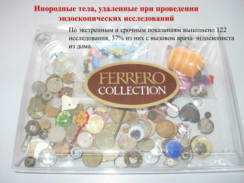 Использование посторонних предметов