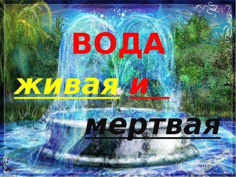 Где нашли мертвую воду