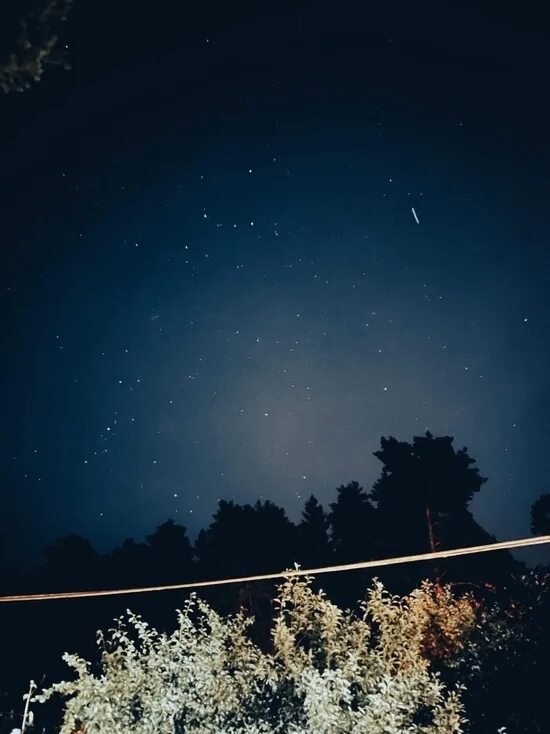 Ночь кометы. Земля с кометой. Андромеда невооруженным глазом. Вчерашняя Комета.