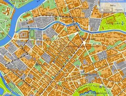Карта петроградской стороны спб