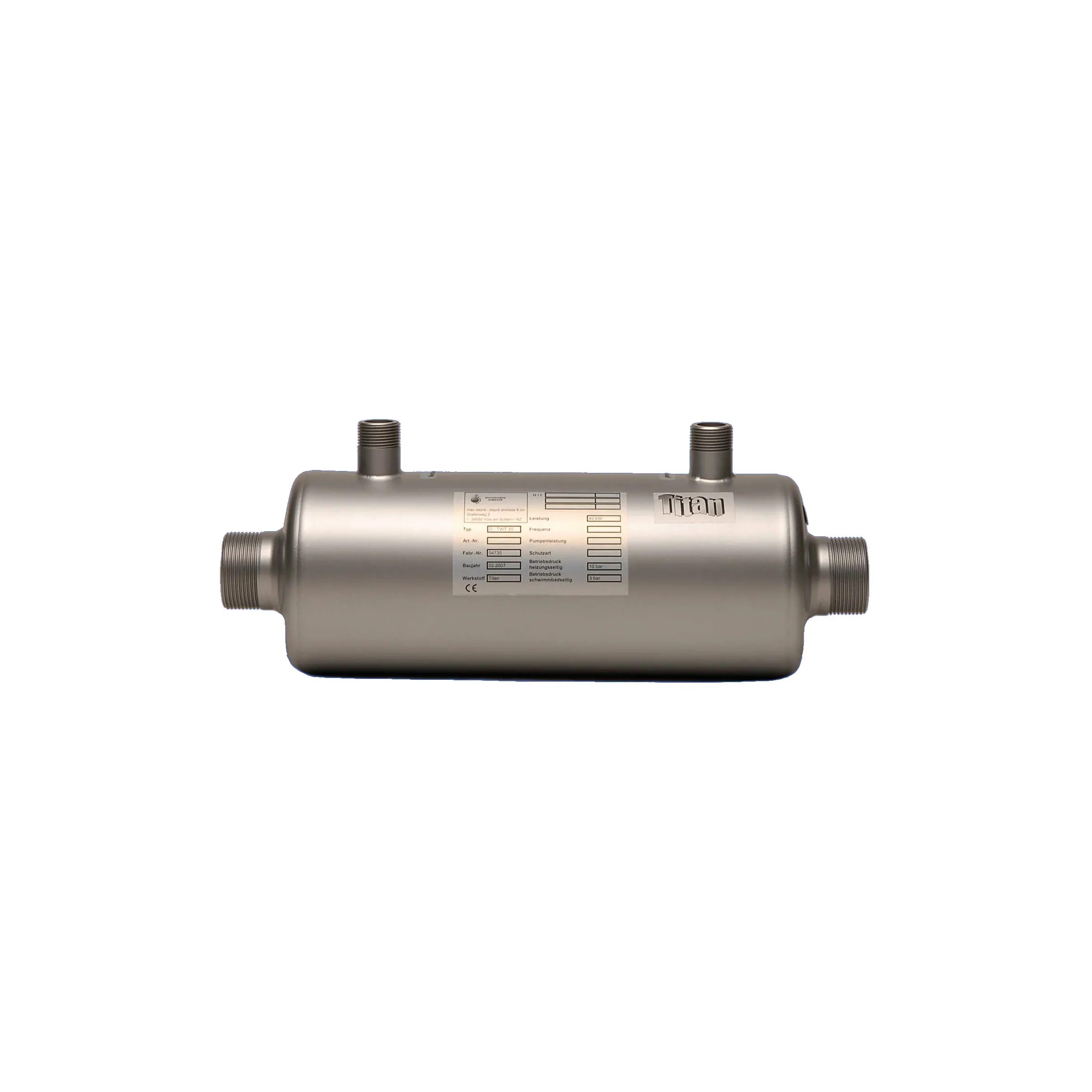 титановый теплообменник