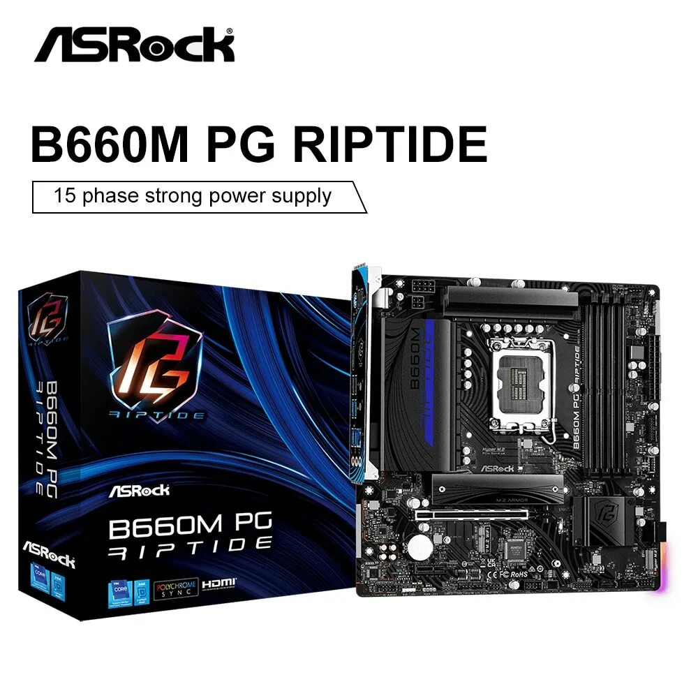 Asrock материнская плата b650m pg riptide ddr5. B660m pg riptide. asrock b660m pg riptide. материнская плата b660m. asrock b660m-hdv.