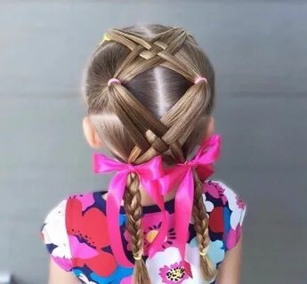 Детские прически на каждый день в садик