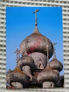Купола преображенской церкви кижи