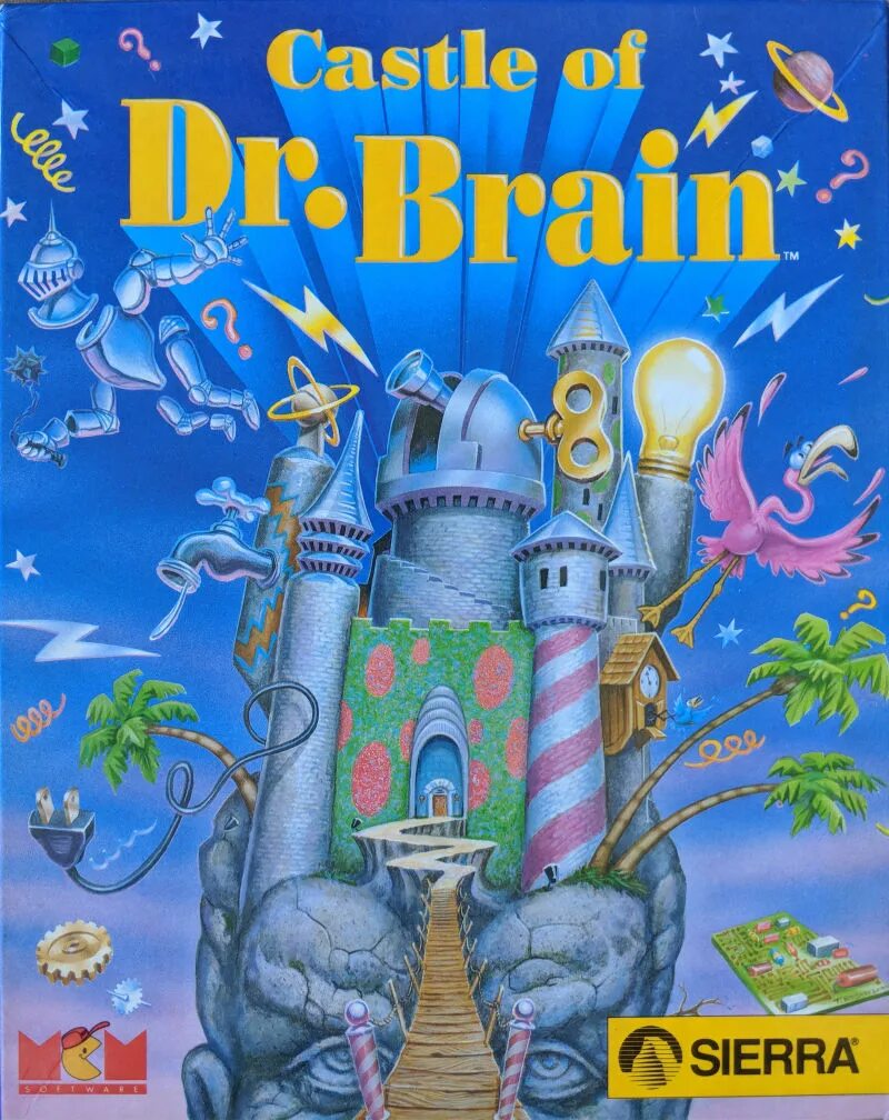 Castle of Dr. Brain. Dr Brain игра. Castle of Dr Brain dos. Фантастические головоломки.