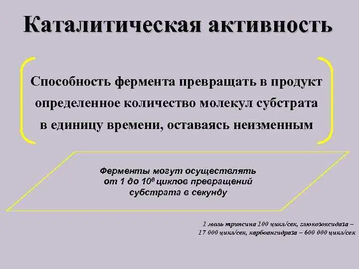 Каталитической активностью обладает. Каталитическая активность ферментов. Особенности каталитической активности ферментов. Каталитическая активность катализатора. Высокая каталитическая активность ферментов.