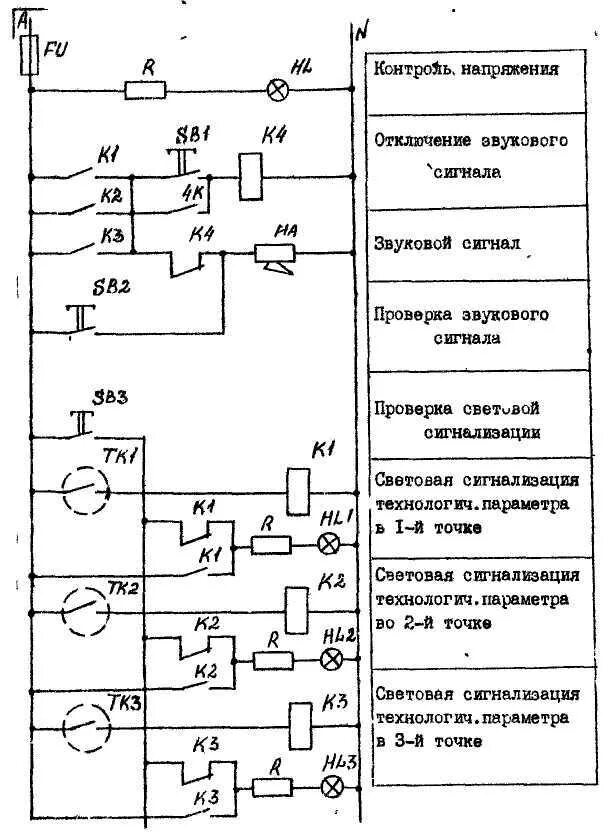 Приборы в схеме соединения. Схема включения звуковой сигнализации. Электрическая схема «сигнализация, управляемая светом». Схема квитирования звукового сигнала. Принципиальная схема автомобильной сигнализации.