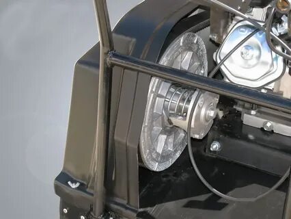 Легкий газ на мотобуксировщике как сделать