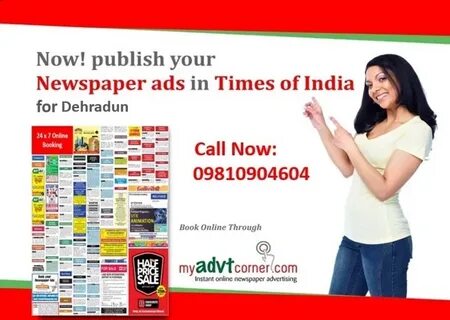 Newspaper advertisement
