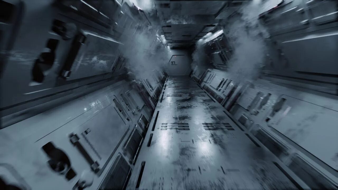 Sci fi blender. Blender коридор. фантастика в блендер. sci fi corridor. spaceship corridor.
