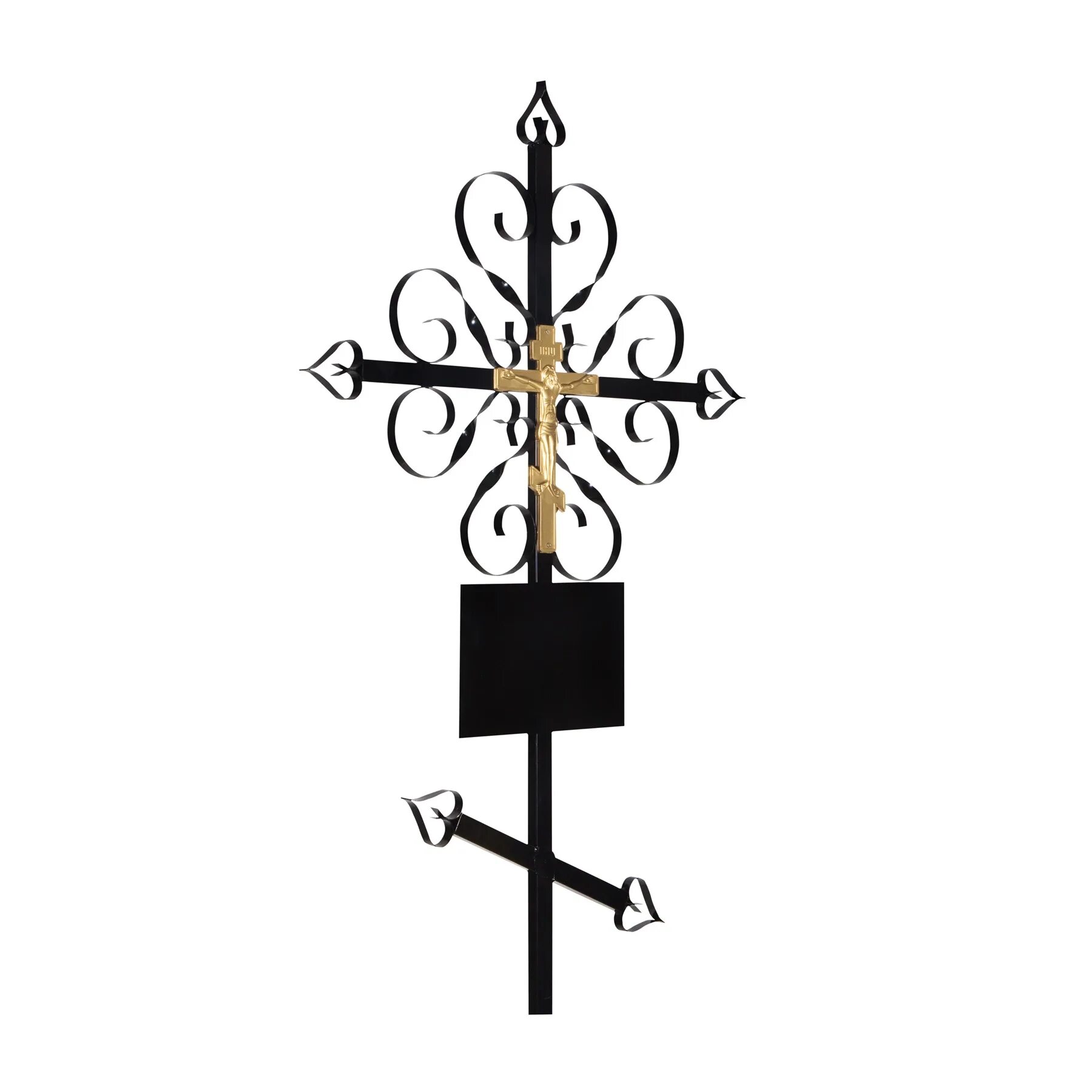 Крест намогильный металлический. Православный кованый Могильный крест. Крест металлический завитушка. Крест Могильный металлический.