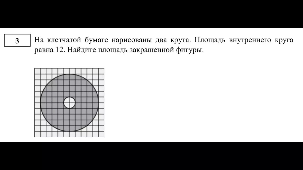 Найти площадь круга на клетчатой бумаге. ЕГЭ математика профиль площадь закрашенной фигуры. Площадь заштрихованной фигуры. Окружность на клетчатой бумаге. Площадь внутреннего круга равна.