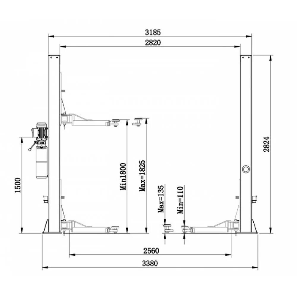 Подъемник габариты. Подъемник brann t4 380в. подъёмник brann t4 basic. подъемник двухстоечный электрогидравлический t4 brann. подъемник brann т4 basic 2-стоечный.