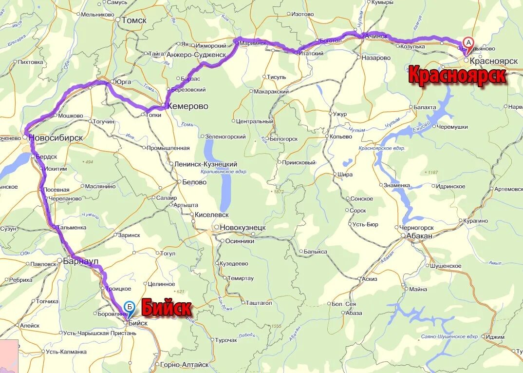Кемерово на карте. Бийск Красноярск. Красноярск Бийск на машине. Автодорога Красноярск Бийск.