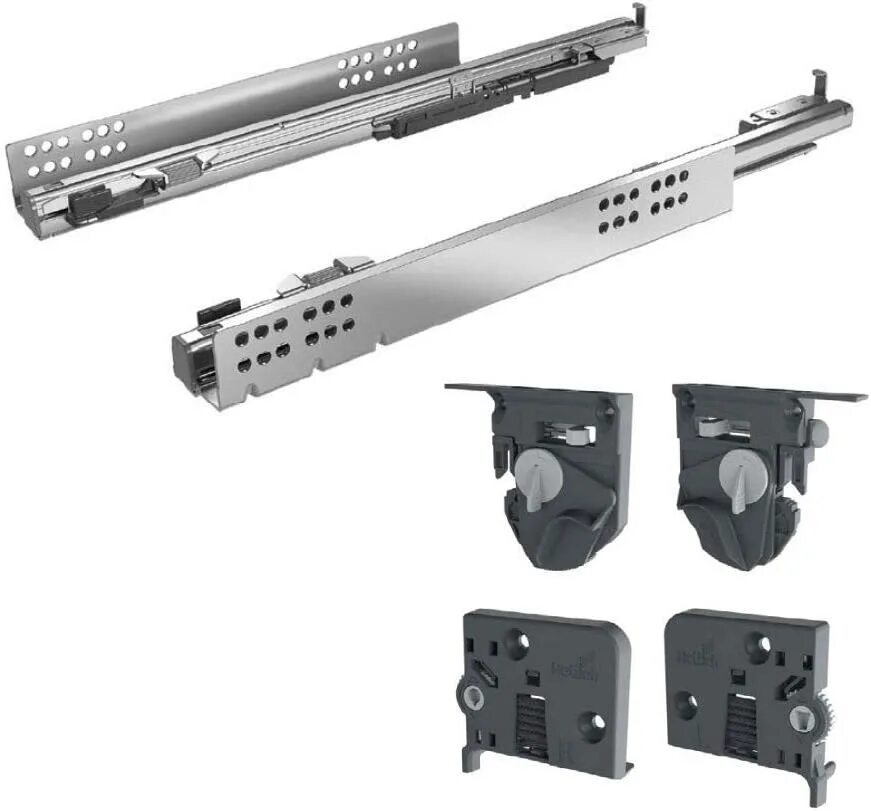 Присадка направляющих хеттих quadro v6. Фиксатор направляющих hettich quadro. Демпфер silent system hettich. Направляющие хеттих квадро. Направляющие hettich quadro 4d.