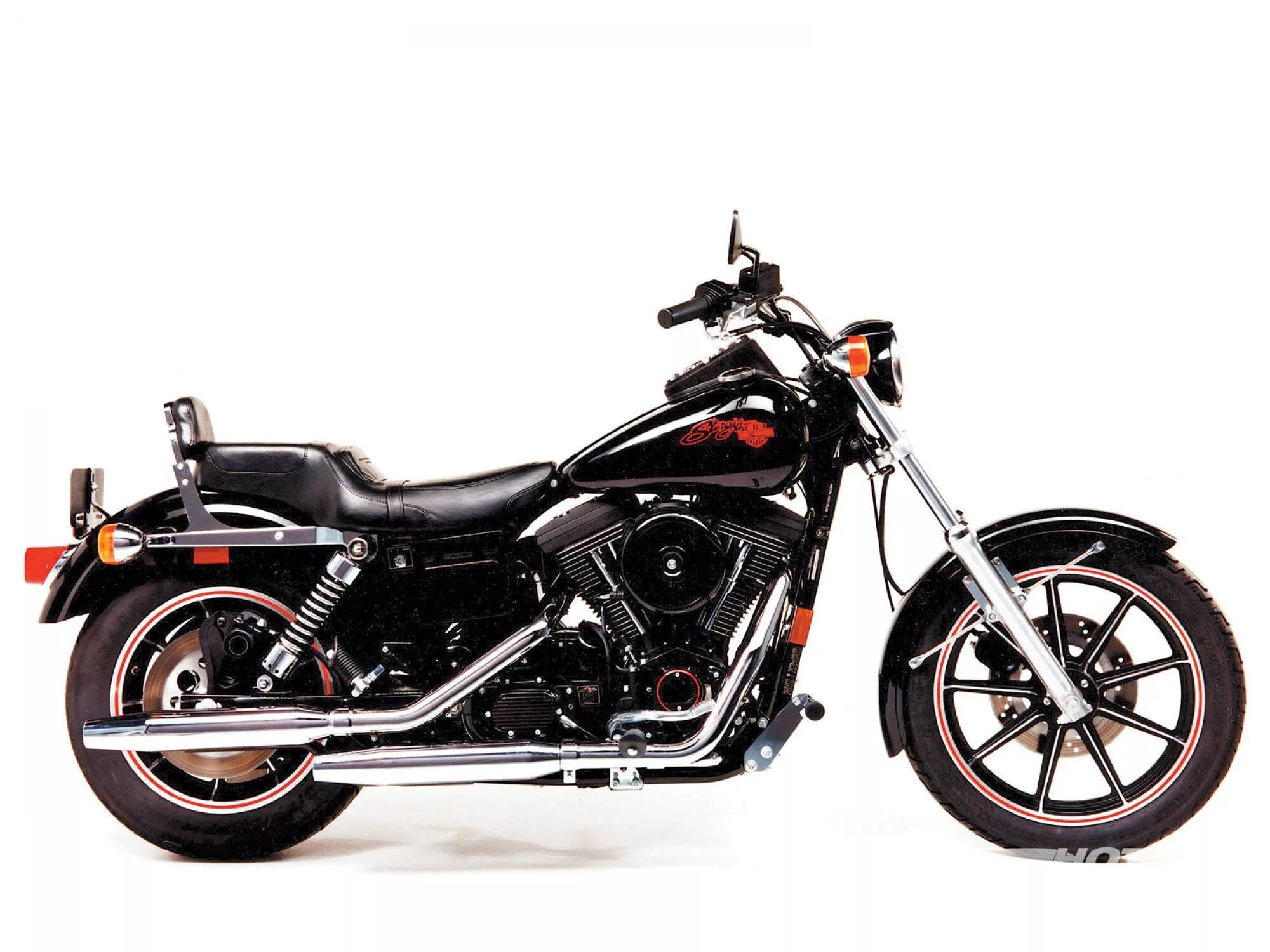 Мотоцикл Harley Davidson FXR. Харлей Дэвидсон мотоцикл 1990.