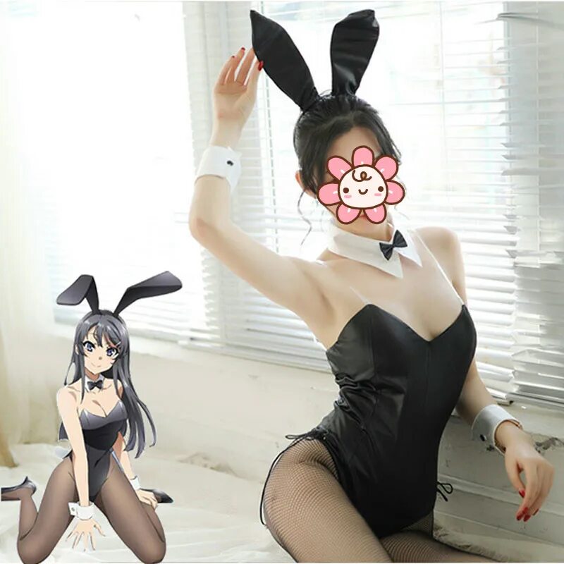 Девочка в костюме зайки. Bunny girl Senpai костюм. Косплей Seishun buta Yarou WA Bunny. Костюм зайчика для косплея.