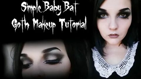 baby bat goth at DuckDuckGo Eye tutorial, Gothic makeup tutorial, Makeup tutoria