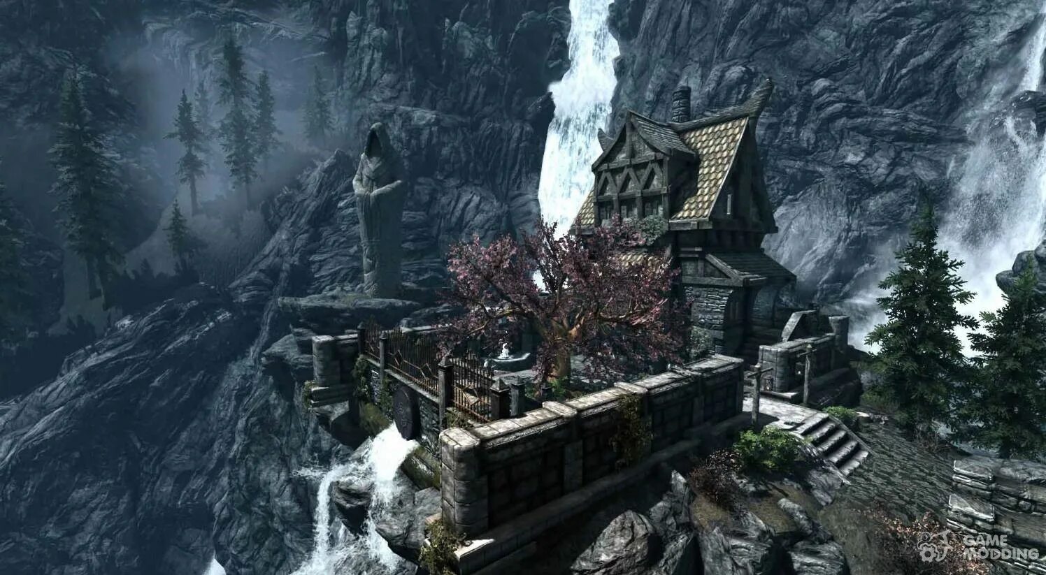 Скайрим сюжет. Dragon falls manor скайрим. тэс скайрим. скайрим ртх. tes v скайрим.