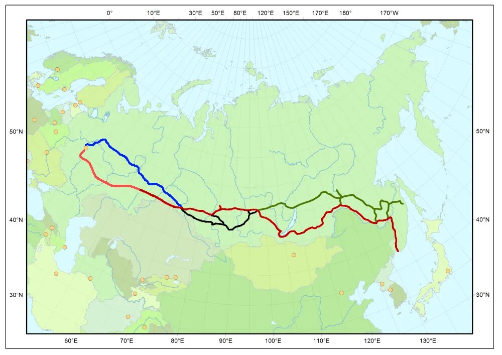 Красная линия железной дороги. Байкало-Амурская магистраль Транссиб карта. Транссибирская и Байкало Амурская магистраль на карте. Транссибирская Железнодорожная магистраль. Великий Сибирский путь. Железная дорога Транссибирская магистраль карта.