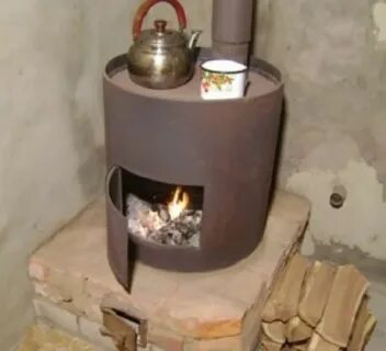 Мини буржуйка своими руками