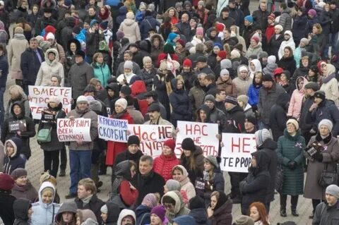 Россияне вышли