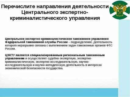 В данном направлении деятельности