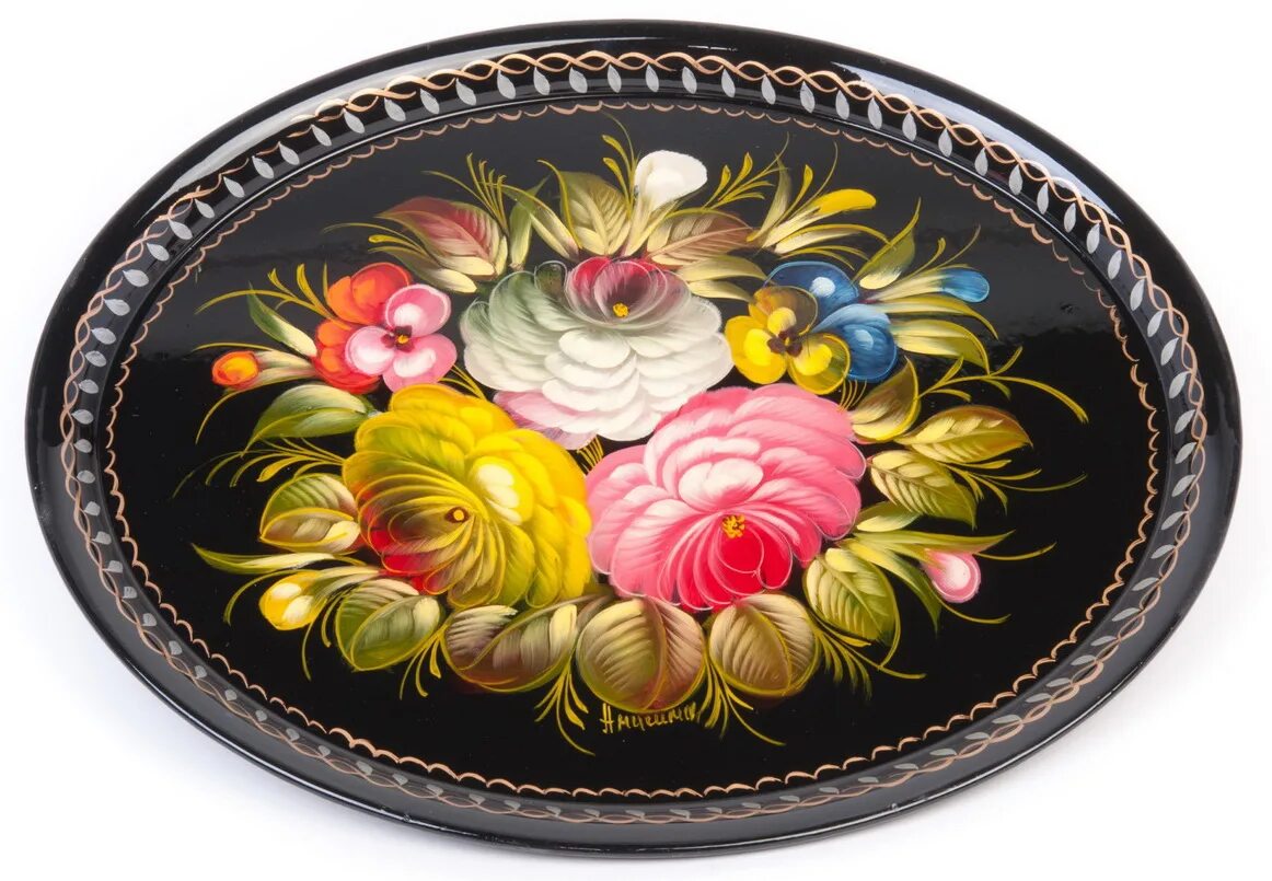 Жостовские подносы 19 век. Как называется поднос. Жостовский металлоподнос. Поднос жостово васильки. Расписные подносы жостово.