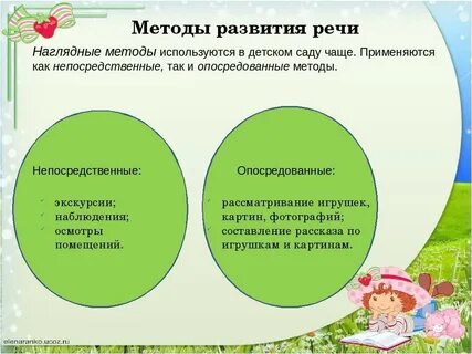 Методики развития детей в детском саду